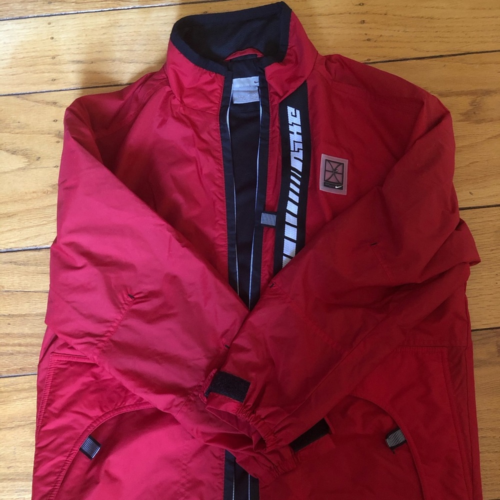 Vintage Red Nike Jacket